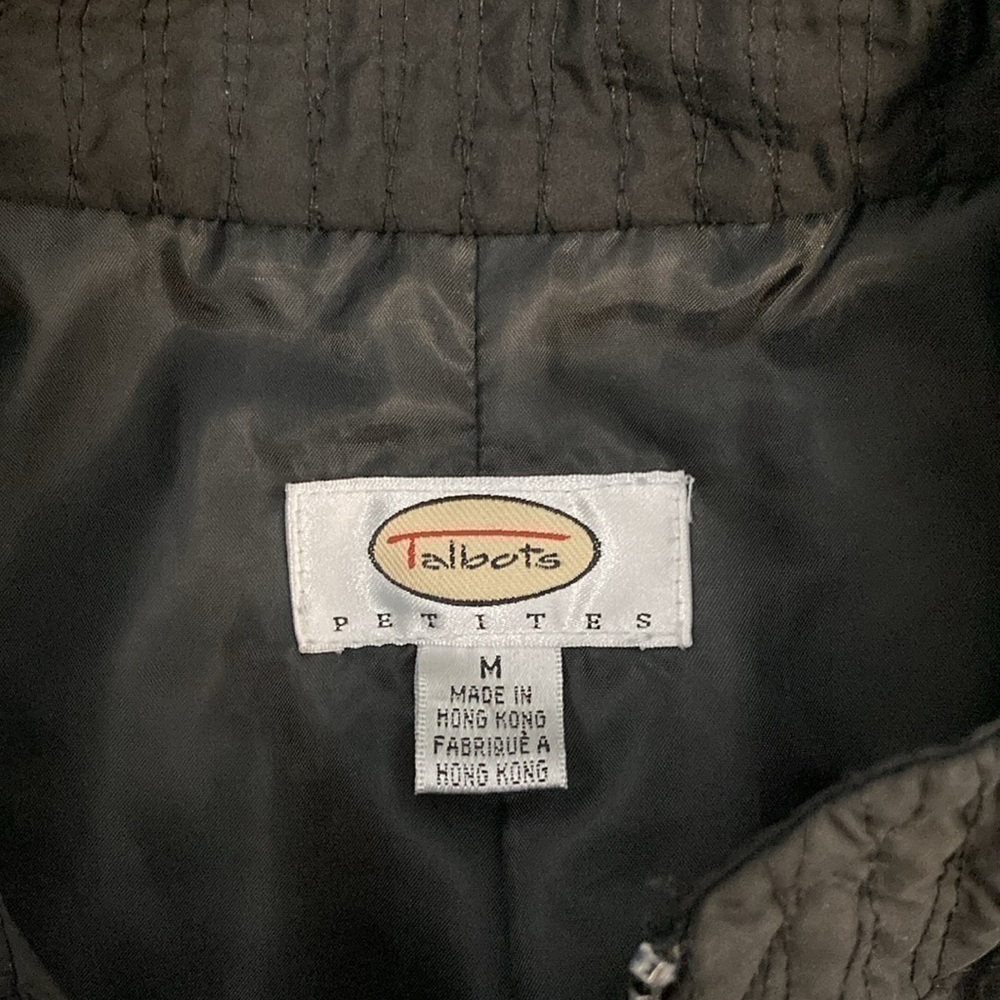 Talbots petite quilted vest - Picture 6 of 9